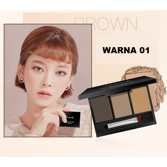 Lameila Eyebrow Powder  3 Color 3605