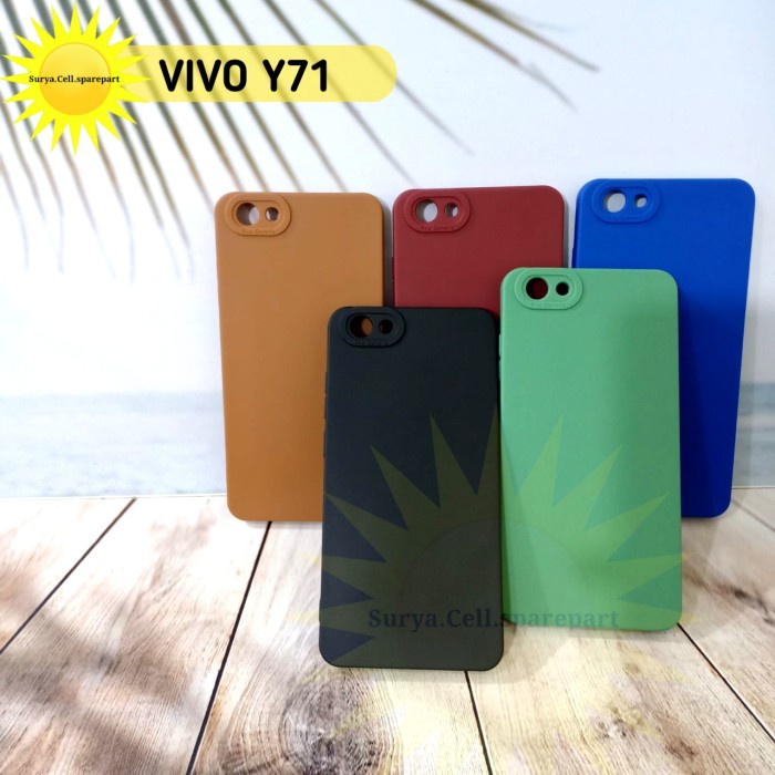 Case Slim Matte Pro Camera Vivo Y71 Vivo Y55 Vivo Y19