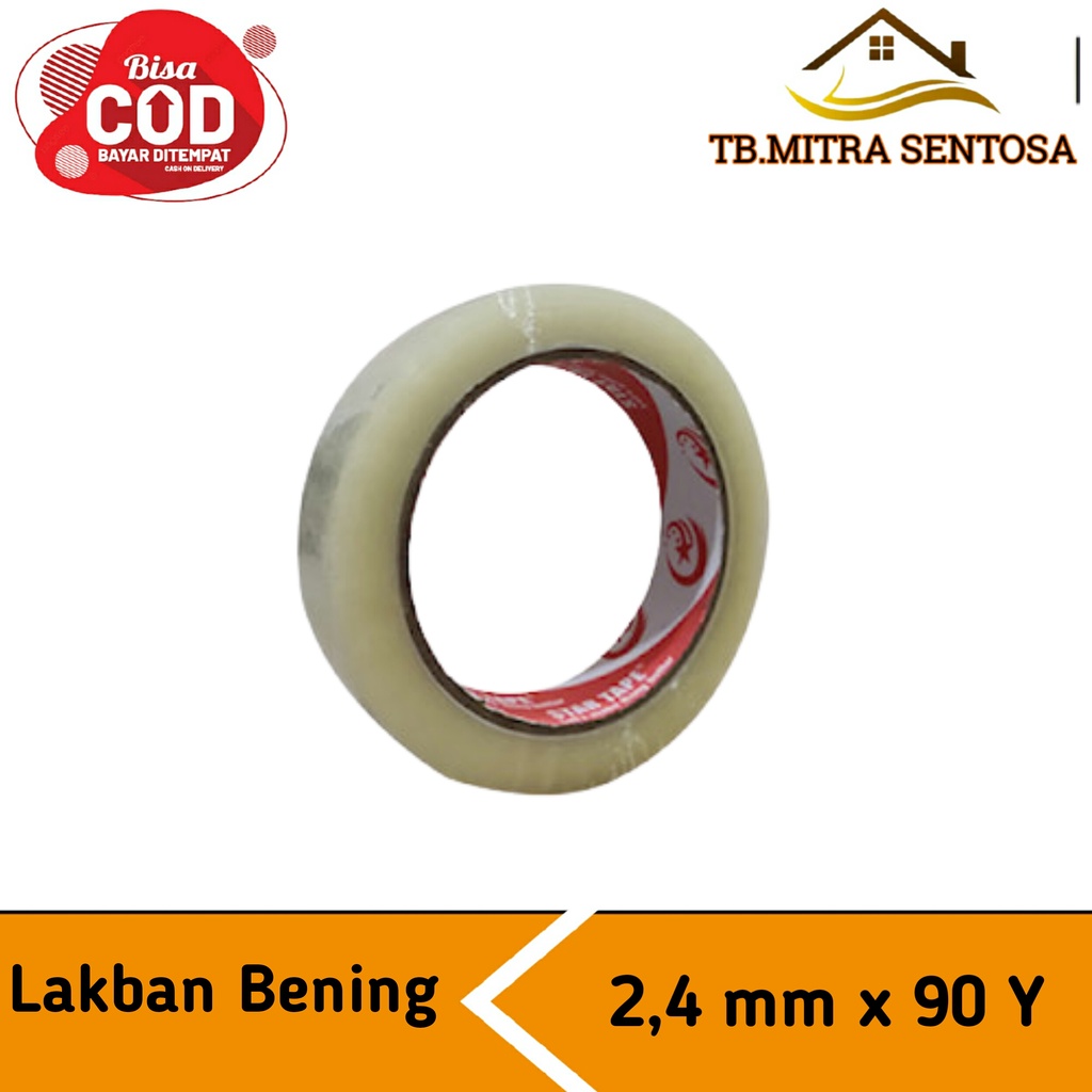 

Lakban Solasi Bening 1 Inch 90 Yard Solasi Bening 24mmx90Y