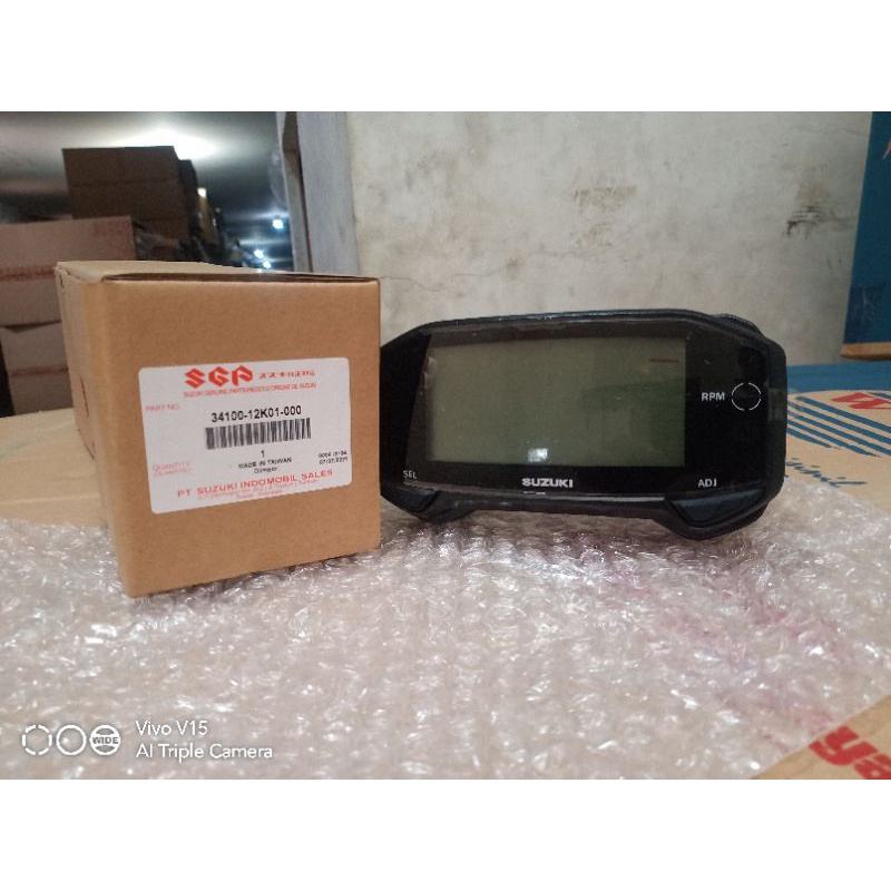 Sepidometer Kilometer Spidometer Assy Satria Fu Fi injeksi ori sgp