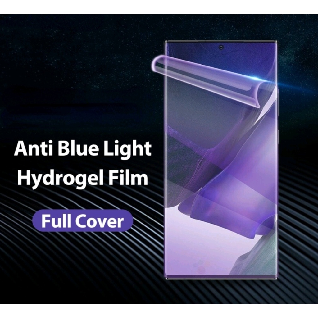 HYDROGEL Screen Guard Anti Gores Anti Blue Light Filter Eye Protection Samsung S21 S22 S23 ULTRA S8 S9 S10 S20 S21 S22 PLUS Note 8 9 10 plus note 20 ultra s7 edge s21 s20 FE a52 a52s a53 a72 a73