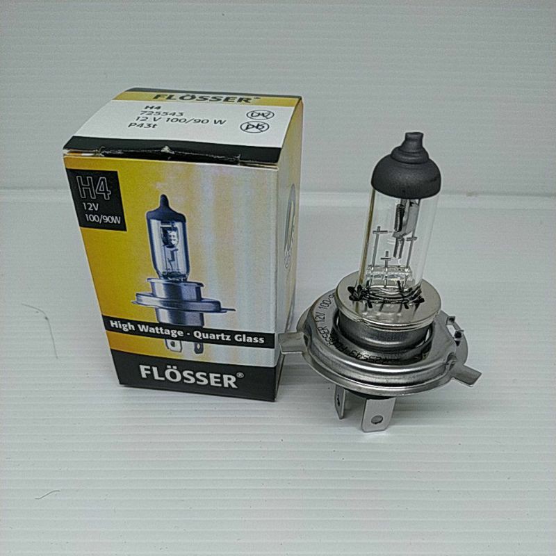 Bohlam flosser H4 12v 100/90