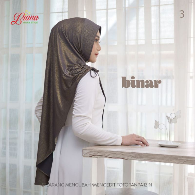 BINAR Jersey Metalik Import // ORIGINAL BY LIANA HIJAB