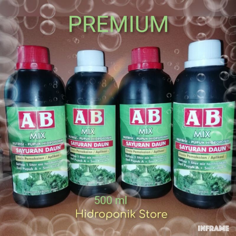 Nutrisi Pupuk AB mix Padat Cair