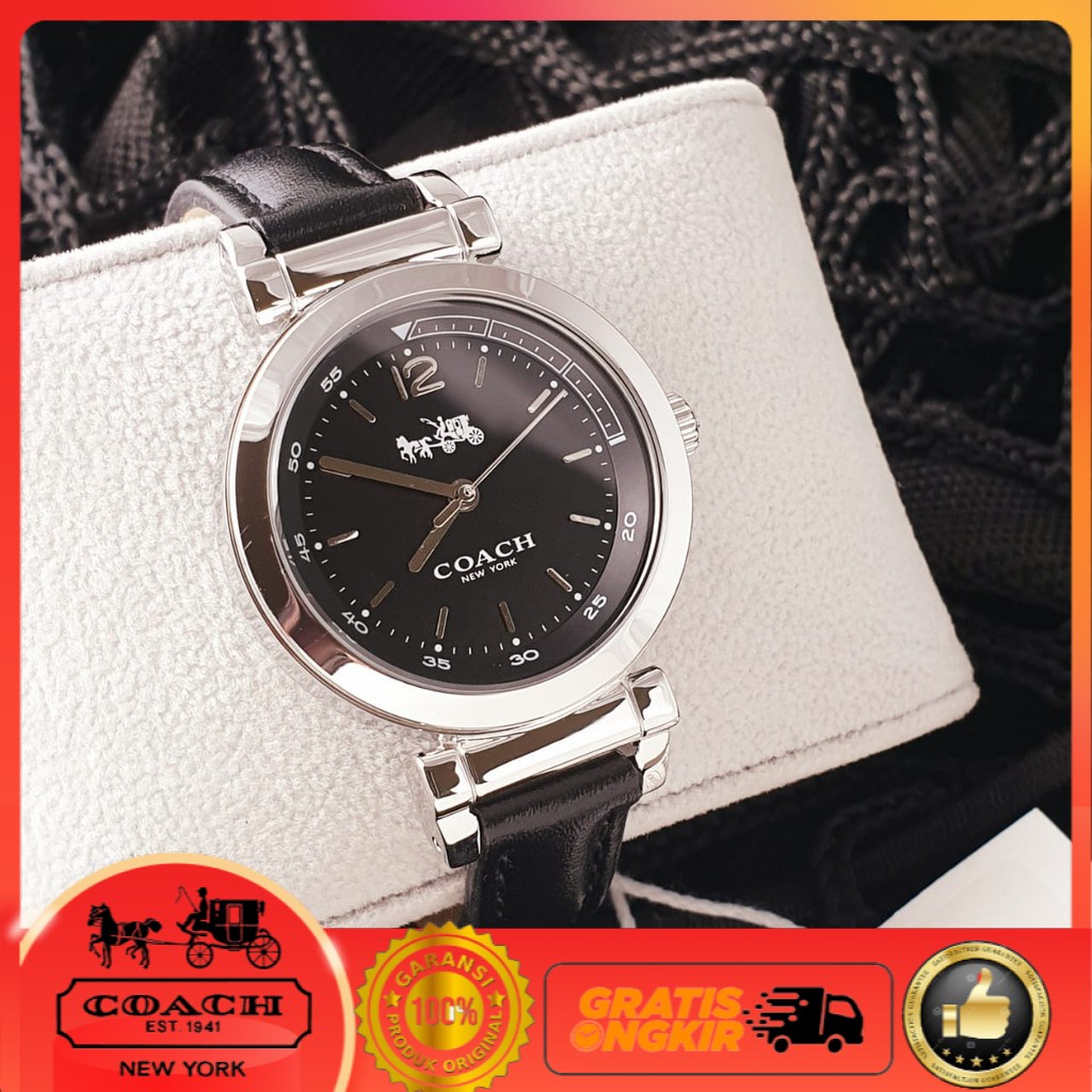 JAM TANGAN WANITA HITAM COACH ORIGINAL