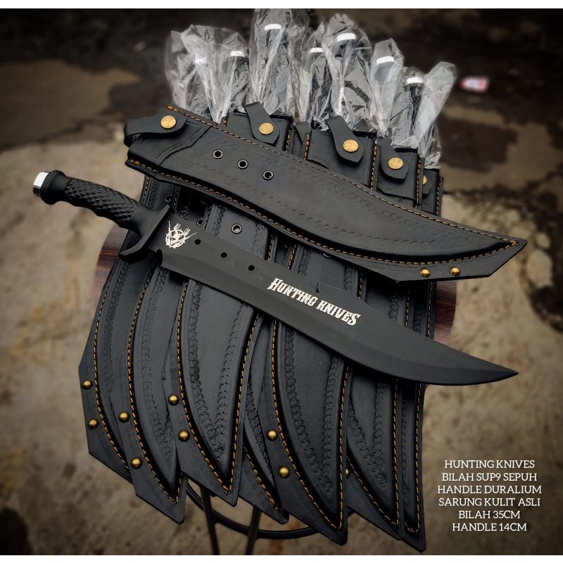 BLACK HUNTING KNIVES SLP