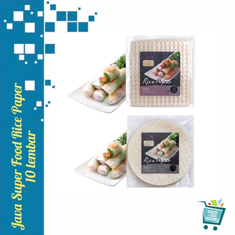 

Java Super Food Rice Paper / Banh Trang High Quality Rice Paper / Kulit Lumpia Vietnam Rice Paper / Spring Roll / Salad Wrap