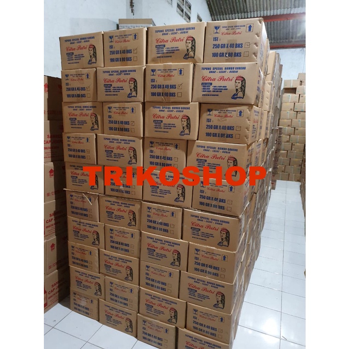 

TERBARU Tepung Bumbu Serbaguna Citra Putri 250gr Dus an isi 40 pcs