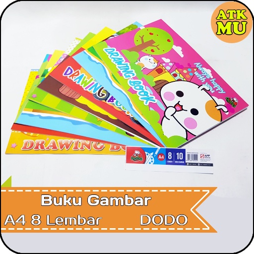 

Buku Gambar A4/Buku Gambar A4 8 Lembar DODO/Buku Gambar DODO