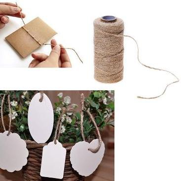 

❉ Hemp Rope - Tali Rami (100mtr) - TRIPLE CORD ➦