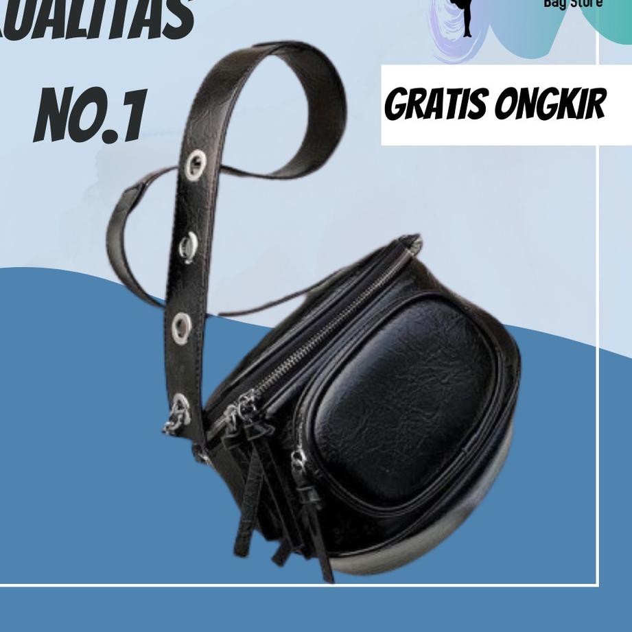 Hot Item Tas Branded Slempang Selempang Waistbag Weistbag Pinggang Wanita Cewek Batam Import Kekinia