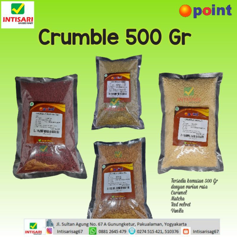 

POINT CRUMBLE 500GR