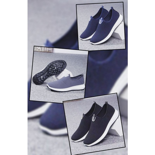 sepatu pria sepatu slip on | sepatu tanpa tali sepatu onke sepatu murah berkualitas