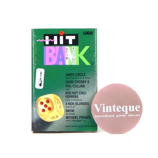 Kaset Tape Pita Hit Bank