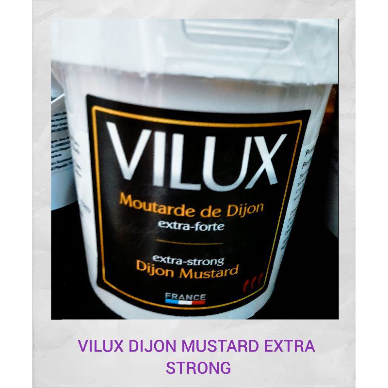 VILUX DIJON MUSTARD EXTRA STRONG 1KG