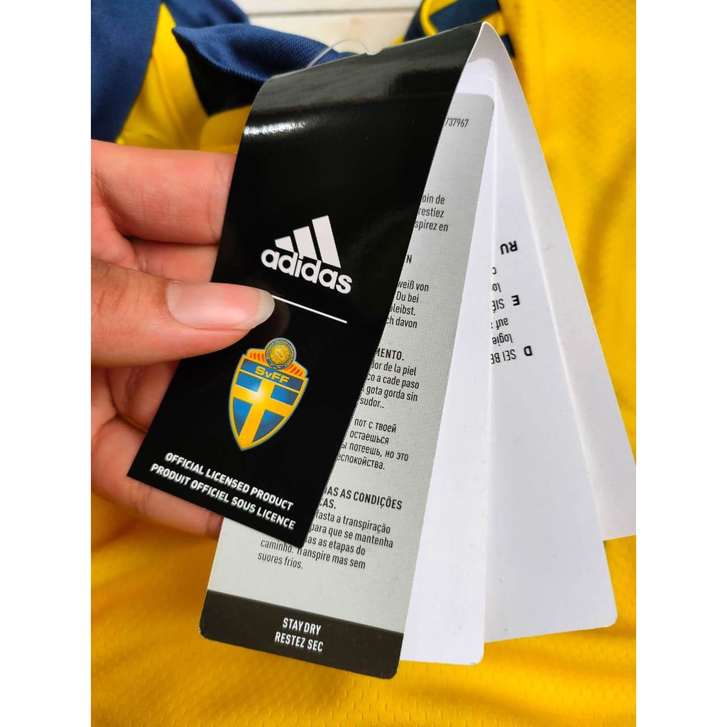 HQ JERSEY BOLA SWEDIA HOME EURO 2021 SWEDEN HOME GO HIGH QUALITY IMPORT