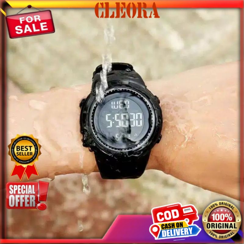 Jam Tangan Pria Ori SKMEI Resin Digital Sport Bisa Buat Renang Jm Arloji Original Jm Tahan Anti Air 