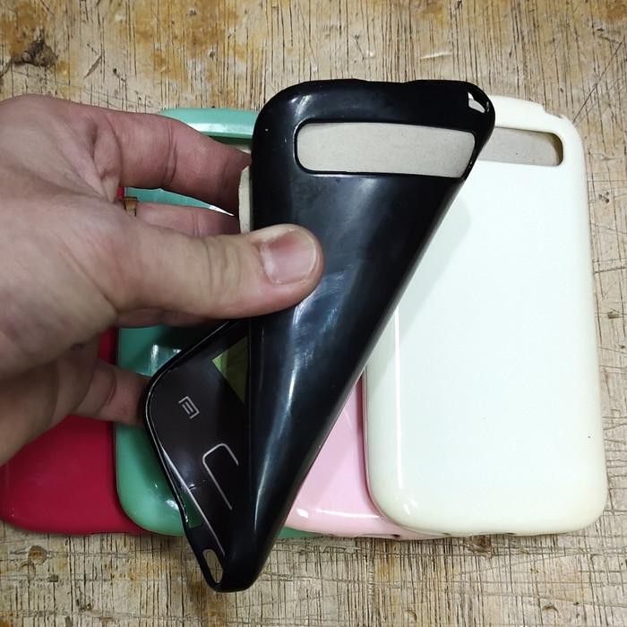 Silikon capdase karet soft case Hitam blackberry bb Q20 Q 20 - Pink