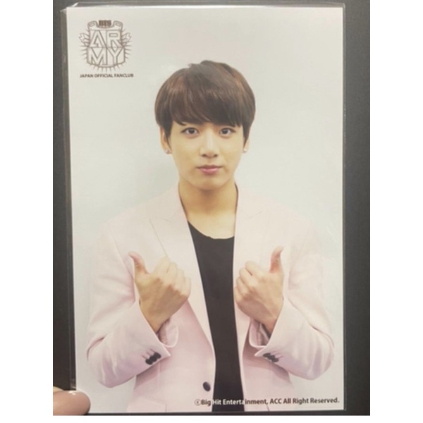 BTS -  JUNGKOOK JAPAN  FANCLUB RENEWAL