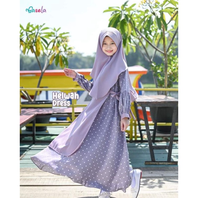 Helwah dress by Basela kids ori