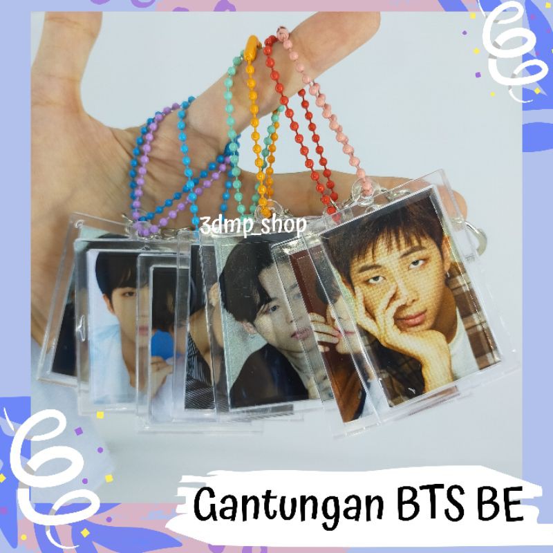 Gantungan Kunci Ganci Keychain BTS BE Jimin V Taehyung Suga Jungkook Rapmonster JHope Jin butter