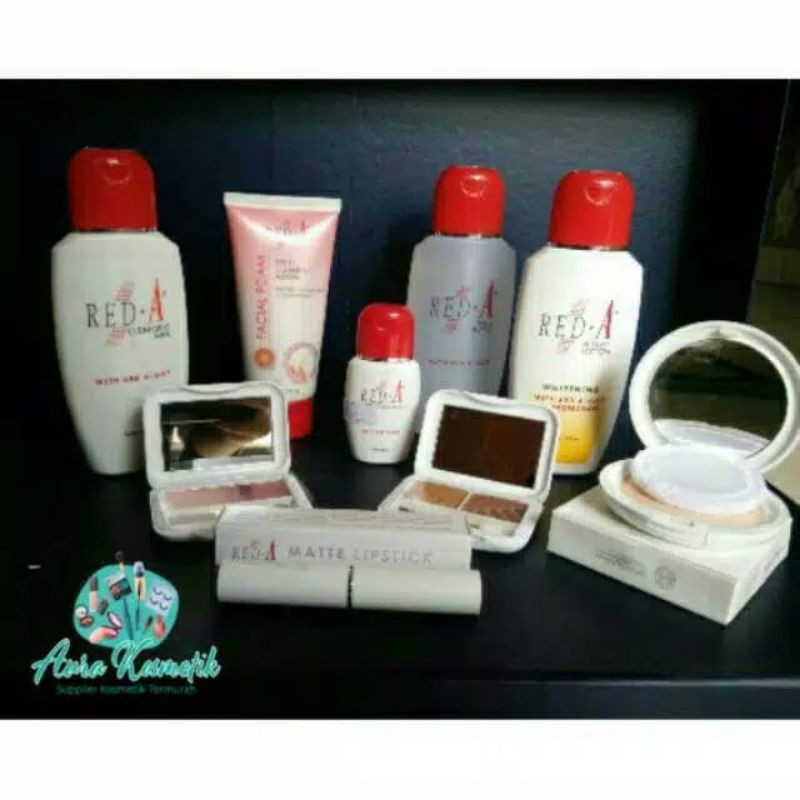 ❤️GROSIR❤️Red-a Paket Seserahan Kosmetik [FREE GIFT CANTIK]