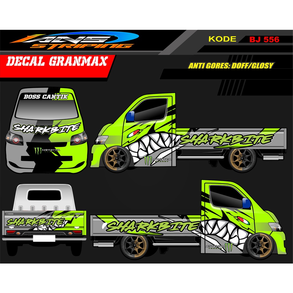 DECAL GRANMAX PICK UP / STICKER GRANMAX L300 CARRY / STIKER MOBIL GRANMAX