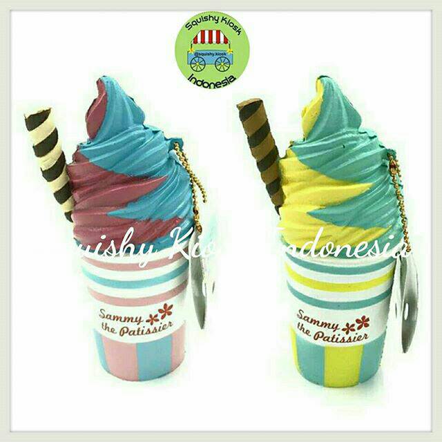 Sammy the Pattisier Ice Cream Squishy