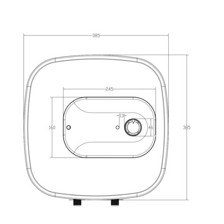 Water Heater Listrik Azalea AGWH15B/Azalea Pemanas Air Listrik