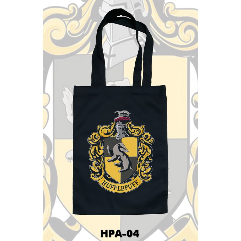 TOTE BAG HITAM - HARRY POTTER .A