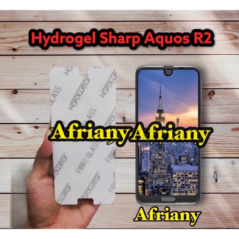 Anti Gores Sharp Aquos R2, Aquos R3, Hydrogel Full Screen Protector