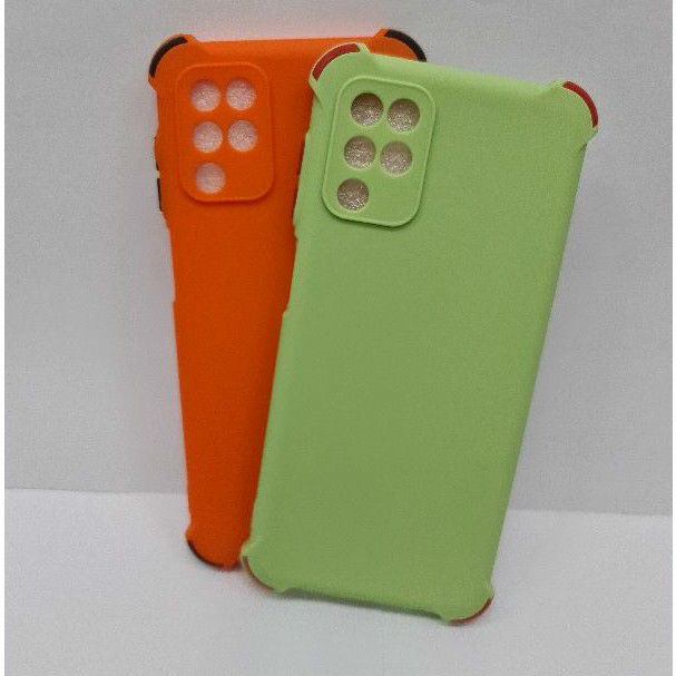 Silikon Case TPU Macaron Warna-Warni Samsung A12 Plus Candy Crack