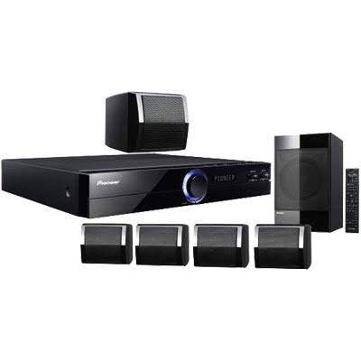 Pioneer DVD Player Surround System Home Theater 4 Speaker 1 Subwoofer