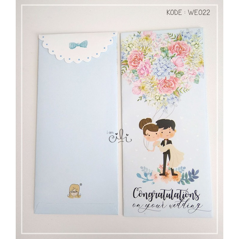 

iamcili original wedding angpao varian WE021-WE030 - WE022 - GROSIR - PROMO - Bisa COD - TERLARIS