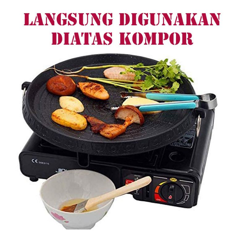 Bulgogi pan, ROYALTA  , IDOLA  , alat panggangan , panggang ,  BBQ , barbeque