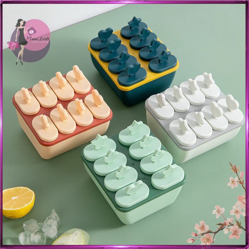 

Cetakan Es Krim Es Loli DIY 8 Kompartemen