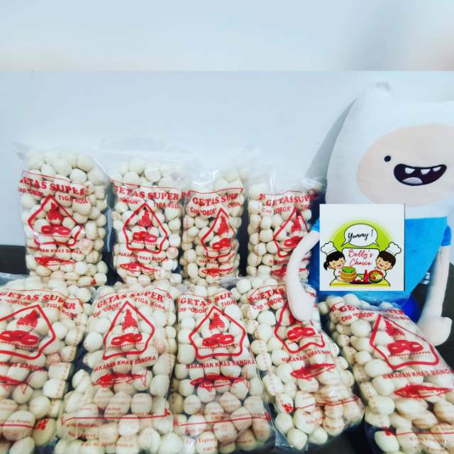 

KRUPUK GETAS SUPER CAP OBOR TIGA RODA ENAK BANGET