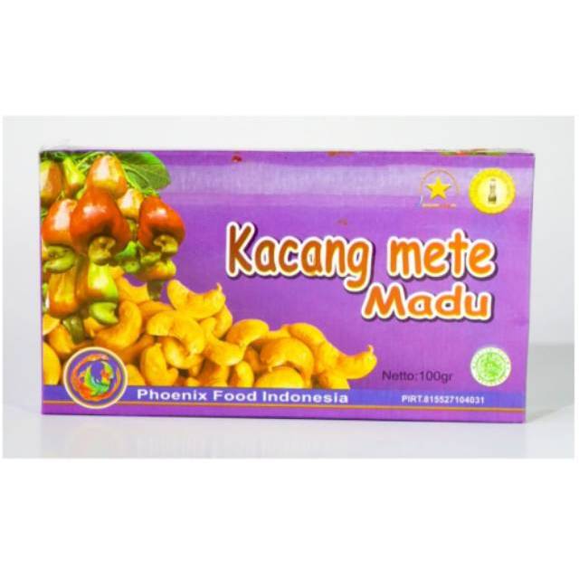 

Phoenix food Kacang_mete_asli_lombok kemasan kotak