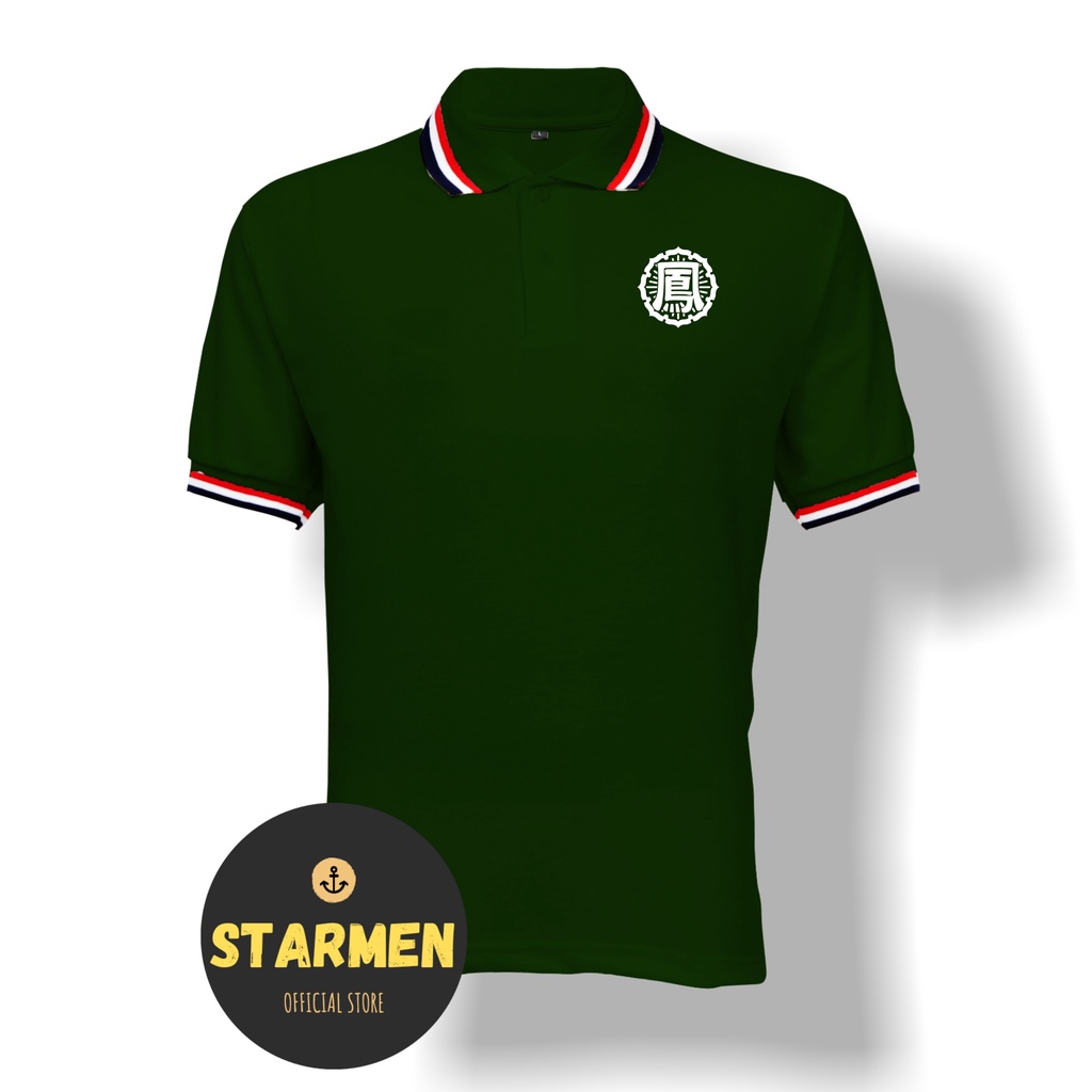 Kaos Polo Shirt Pria Kerah Logo HOUSEN