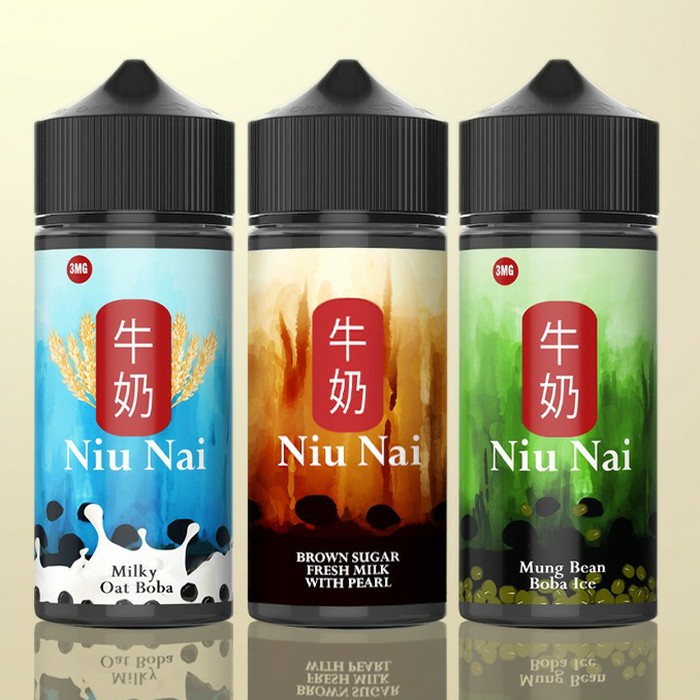 liquid Vape Niu Nai Niunai 100ml 3mg dan 6mg by Rhomedal X Vapepackers