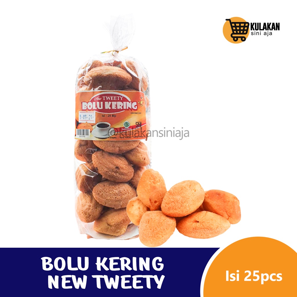 

Bolu Kering New Tweety isi 25 pcs