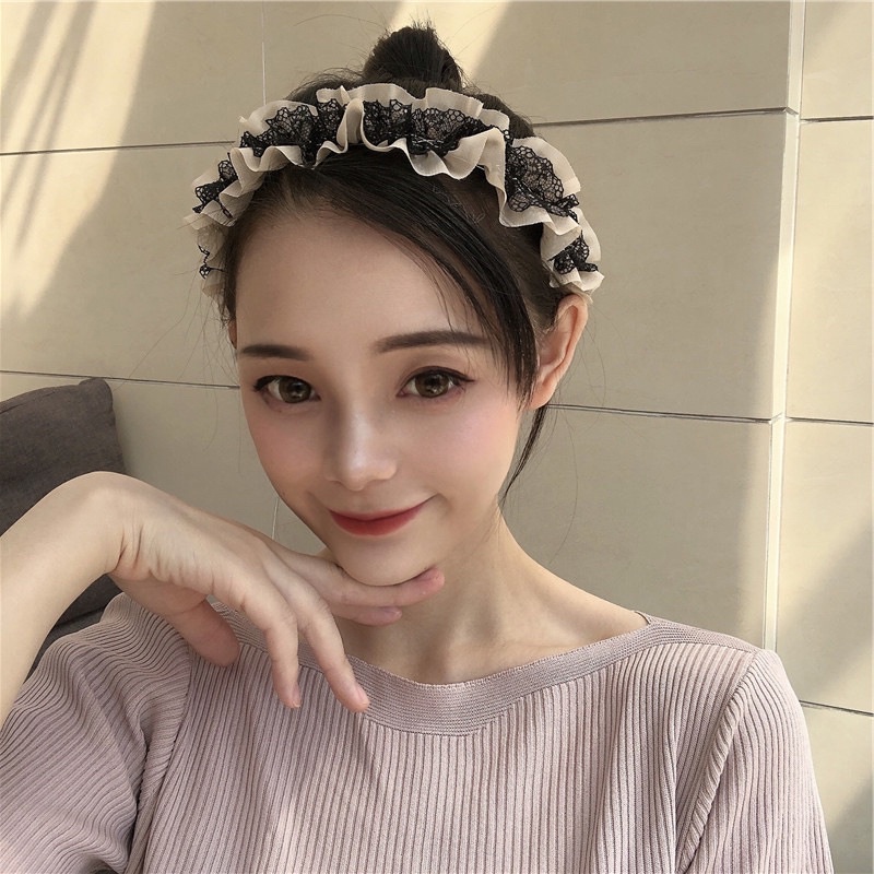 bando-104 Women Girls Cross Bee Hairband Hair Band Female Sweet Patchwork