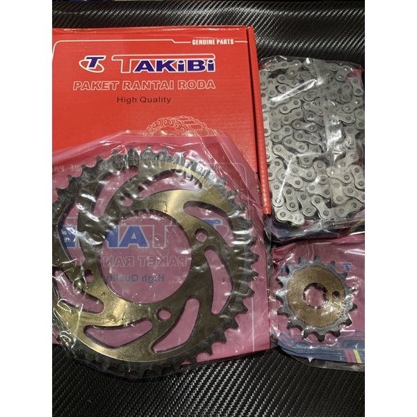 GIR PAKET Sepuh atau Bakar YAMAHA VEGA ZR,JUPZZ2010,VEGA RR/ Gear Komplit / Gear set / Gir set / Chain Set / Chain Sprocket / Chain kit / Gear set / Gir komplit