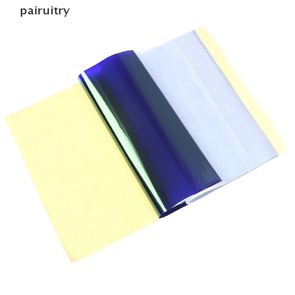 Prt 2Pcs / Set Kertas Karbon Transfer Tato Ukuran A4 PRT