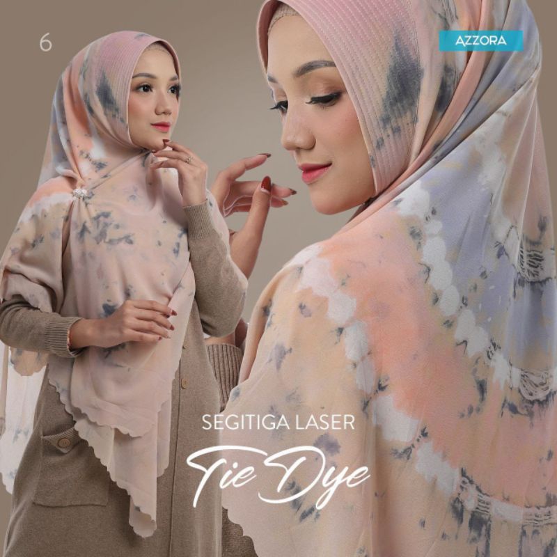 SEGITIGA INSTAN TYEDIE LASER AZZORA |Segitiga Instan Tyedie Azzora