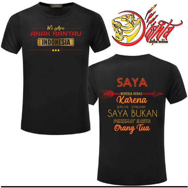 KAOS ANAK RANTAU INDONESIA