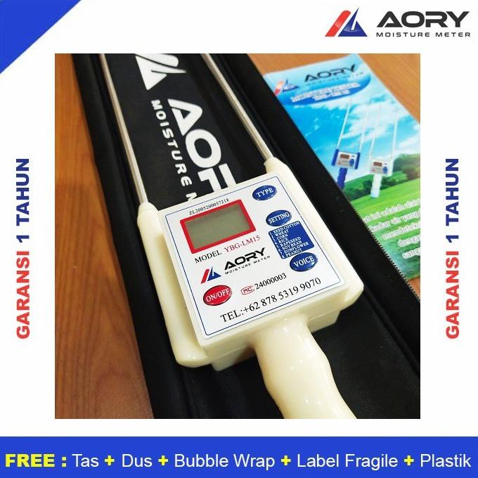 Aory Moisture Meter (Tester Kadar Air Jagung, Beras, Kopi, Dll)