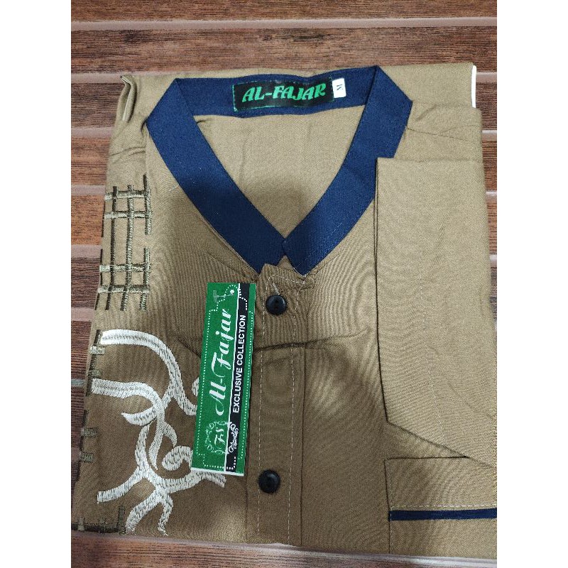 BAJU KOKO TANGAN PENDEK WARNA MOTIF DAN WARNA RANDOM