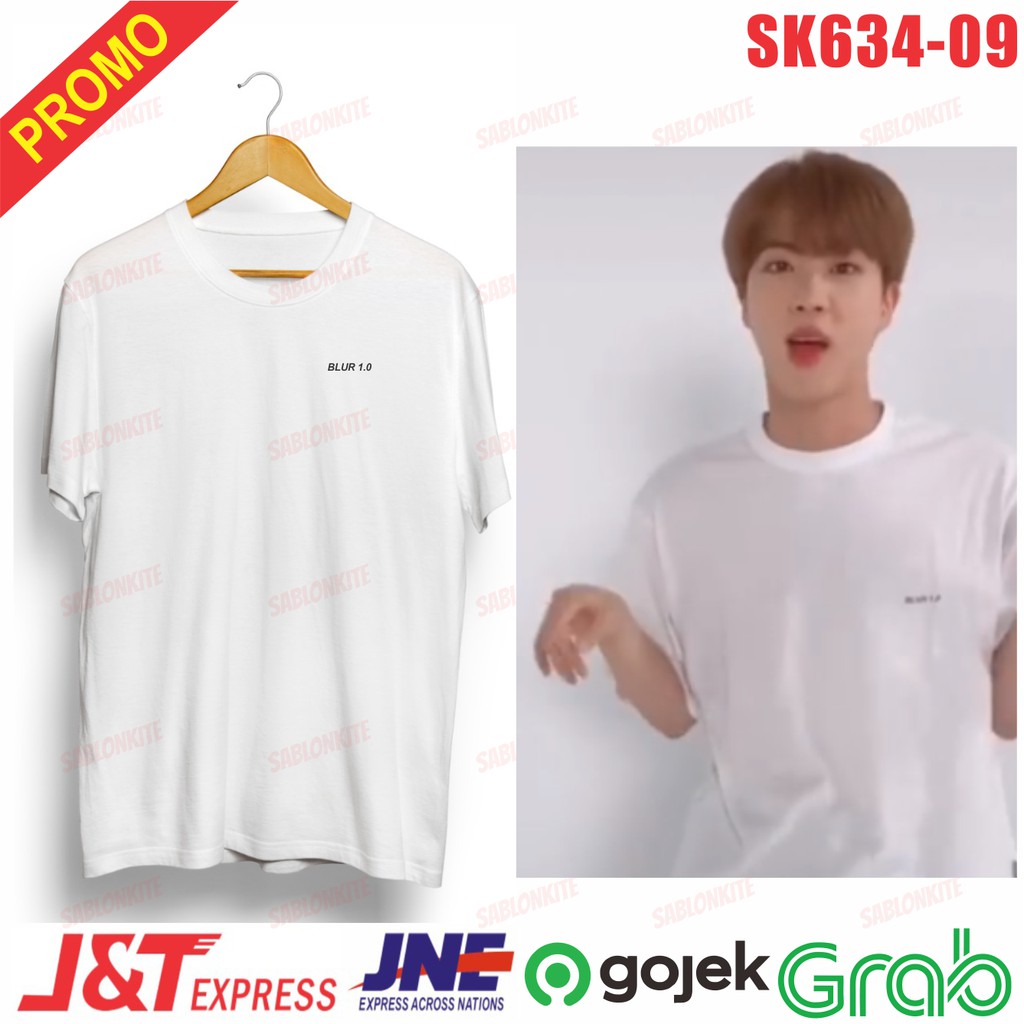 murah!!! kaos KPOP seokjin BLUR boy sk634 unisex combed 30s