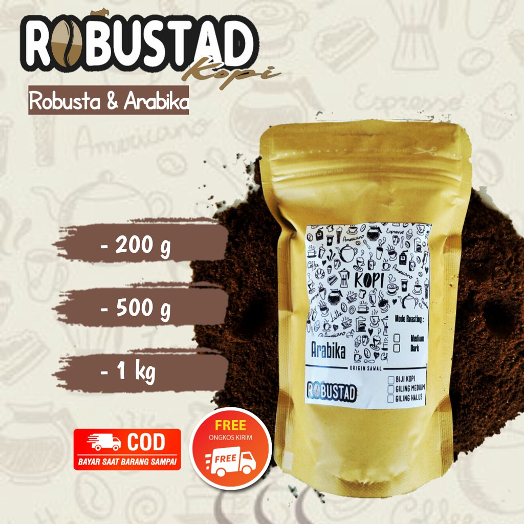 3N| KOPI BUBUK ASLI GUNUNG SYAWAL / ROBUSTAD COFFE